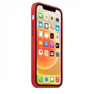 Чехол Apple iPhone 12/12 Pro Silicone Case with MagSafe -(PRODUCT)RED  Чехлы для iPhone   6 