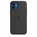 Чохол Apple iPhone 12/12 Pro Silicone Case with MagSafe -Black  Чохли для iPhone
   9 