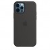 Чохол Apple iPhone 12/12 Pro Silicone Case with MagSafe -Black  Чохли для iPhone
   6 
