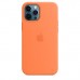 Чехол Apple iPhone 12/12 Pro Silicone Case with MagSafe - Kumquat  Чехлы для iPhone   9 