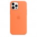 Чохол Apple iPhone 12 Pro Max Silicone Case with MagSafe - Kumquat  Чохли для iPhone
   3 