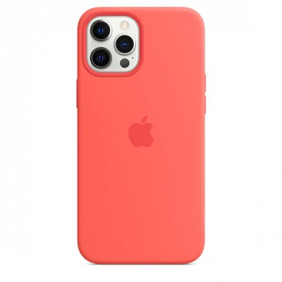 Чохол Apple iPhone 12 Pro Max Silicone Case with MagSafe - Pink Citrus  Чохли для iPhone
   3 