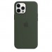 Чехол Apple iPhone 12 Pro Max Silicone Case with MagSafe - Cyprus Green  Чехлы для iPhone   3 
