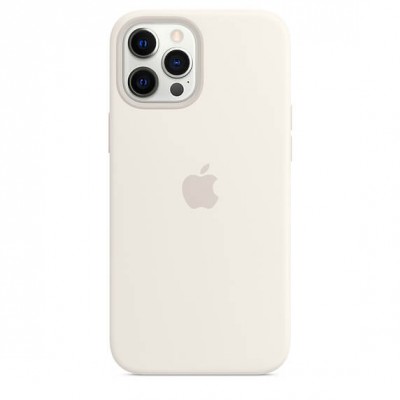 Чохол Apple iPhone 12 Pro Max Silicone Case with MagSafe - White  Чохли для iPhone
   3 