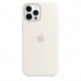 Чохол Apple iPhone 12 Pro Max Silicone Case with MagSafe - White  Чохли для iPhone
   3 
