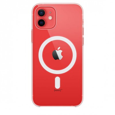 Чохол Apple iPhone 12/12 Pro Clear Case with MagSafe  Чохли для iPhone
   4 