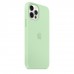 Чохол Apple iPhone 12/12 Pro Silicone Case with MagSafe - Pistachio Copy  Чохли для iPhone
   2 