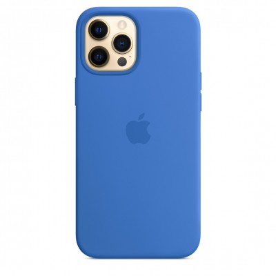 Чохол Apple iPhone 12/12 Pro Silicone Case with MagSafe - Capri Blue Copy  Чохли для iPhone
   1 