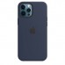 Чохол Apple iPhone 12 Pro Max Silicone Case with MagSafe - Deep Navy  Чохли для iPhone
   3 