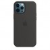 Чохол Apple iPhone 12 Pro Max Silicone Case with MagSafe -Black  Чохли для iPhone
   3 