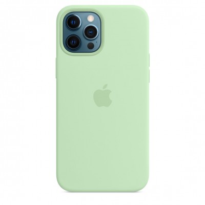 Чехол Apple iPhone 12 Pro Max Silicone Case with MagSafe - Pistachio Copy  Чехлы для iPhone