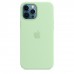 Чехол Apple iPhone 12 Pro Max Silicone Case with MagSafe - Pistachio Copy  Чехлы для iPhone   1 