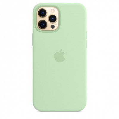Чехол Apple iPhone 12 Pro Max Silicone Case with MagSafe - Pistachio Copy  Чехлы для iPhone   1 