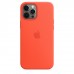 Чохол Apple iPhone 12 Pro Max Silicone Case with MagSafe - Electric Orange Copy  Чохли для iPhone
   1 