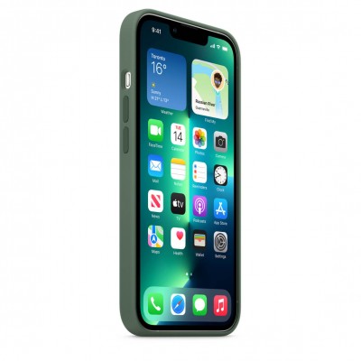 Чехол Apple iPhone 13 Pro Max Silicone Case with MagSafe - Eucalyptus Copy  Чехлы для iPhone   2 
