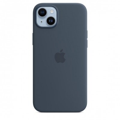 Чохол Apple iPhone 14 Plus Silicone Case with MagSafe - Storm Blue Copy  Чохли для iPhone
