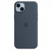 Чохол Apple iPhone 14 Plus Silicone Case with MagSafe - Storm Blue Copy  Чохли для iPhone
   1 