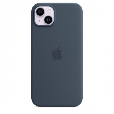Чохол Apple iPhone 14 Plus Silicone Case with MagSafe - Storm Blue Copy  Чохли для iPhone
   1 