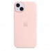 Чохол Apple iPhone 14 Plus Silicone Case with MagSafe - Chalk Pink Copy  Чехлы для iPhone   1 