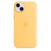 Чохол Apple iPhone 14 Plus Silicone Case with MagSafe - Sunglow Copy  Чохли для iPhone
   1 