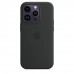 Чохол Apple iPhone 14 Pro Silicone Case with MagSafe - Midnight Copy  Чохли для iPhone
   2 