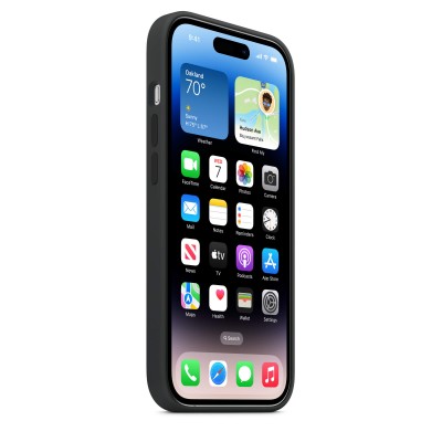 Чохол Apple iPhone 14 Pro Silicone Case with MagSafe - Midnight Copy  Чохли для iPhone
   1 
