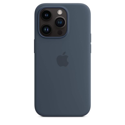 Чохол Apple iPhone 14 Pro Silicone Case with MagSafe - Storm Blue Copy  Чохли для iPhone
   2 