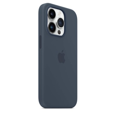 Чохол Apple iPhone 14 Pro Silicone Case with MagSafe - Storm Blue Copy  Чохли для iPhone
