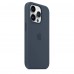 Чохол Apple iPhone 14 Pro Silicone Case with MagSafe - Storm Blue Copy  Чохли для iPhone
   2 