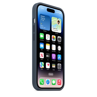 Чохол Apple iPhone 14 Pro Silicone Case with MagSafe - Storm Blue Copy  Чохли для iPhone
   1 