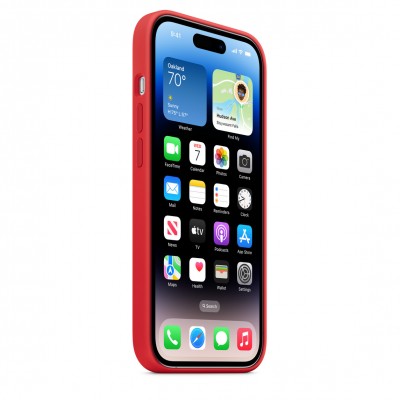 Чохол Apple iPhone 14 Pro Max Silicone Case with MagSafe - (PRODUCT)RED Copy  Чохли для iPhone
   2 