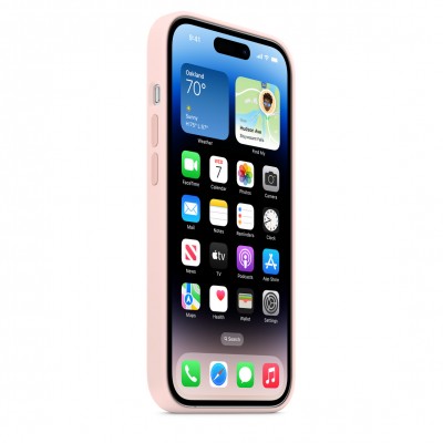 Чохол Apple iPhone 14 Pro Silicone Case with MagSafe - Chalk Pink Copy  Чохли для iPhone
   1 