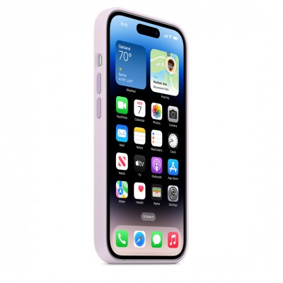 Чохол Apple iPhone 14 Pro Silicone Case with MagSafe - Lilac Copy  Чохли для iPhone
   1 