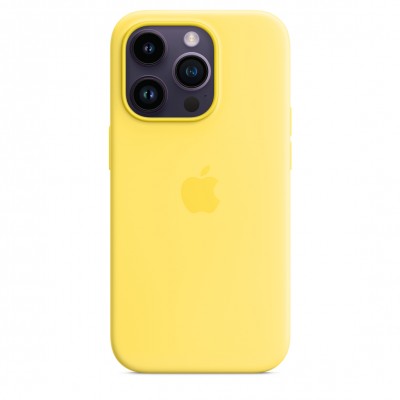 Чохол Apple iPhone 14 Pro Max Silicone Case with MagSafe - Sunglow Copy  Чохли для iPhone
   2 
