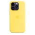Чохол Apple iPhone 14 Pro Max Silicone Case with MagSafe - Sunglow Copy  Чохли для iPhone
   2 