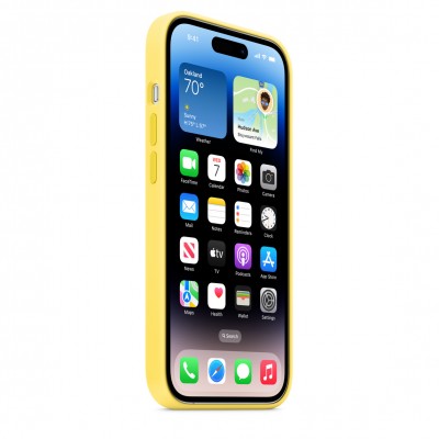 Чохол Apple iPhone 14 Pro Max Silicone Case with MagSafe - Sunglow Copy  Чохли для iPhone
   1 