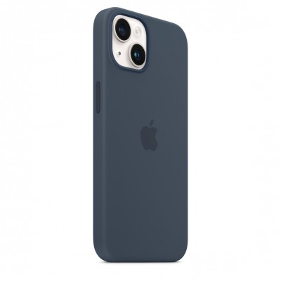 Чохол Apple iPhone 14 Silicone Case with MagSafe - Storm Blue Copy  Чохли для iPhone
