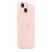 Чохол iPhone 14 Silicone Case with MagSafe - Chalk Pink Copy  Чохли для iPhone
   2 