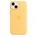 Чохол Apple iPhone 14 Silicone Case with MagSafe - Sunglow Copy  Чохли для iPhone
   2 