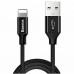 Кабель Baseus Yiven Cable For Apple 0.6M Black  Кабелі, адаптери
   1 