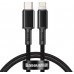 Кабель Baseus High Density Braided Fast Charging Data Cable Type-C to iP PD 20W 1m Black  Кабелі, адаптери
   2 