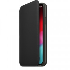 Шкіряний чохол Apple iPhone XS Leather Folio - Black
