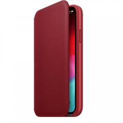Чохол Apple iPhone XS Leather Folio - (PRODUCT)RED Чохол Apple iPhone XS Leather Folio - (PRODUCT)RED