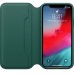 Чохол Apple iPhone XS Leather Folio - Forest Green  Чохли для iPhone
   2 