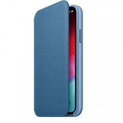 Чохол Apple iPhone XS Leather Folio - Cape Cod Blue Чохол Apple iPhone XS Leather Folio - Cape Cod Blue