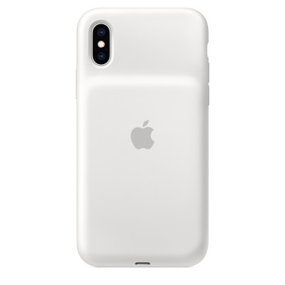 Чохол Apple iPhone XS Smart Battery Case - White  Чохли для iPhone
