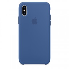 Чохол Apple iPhone XS Silicone Case - Delft Blue