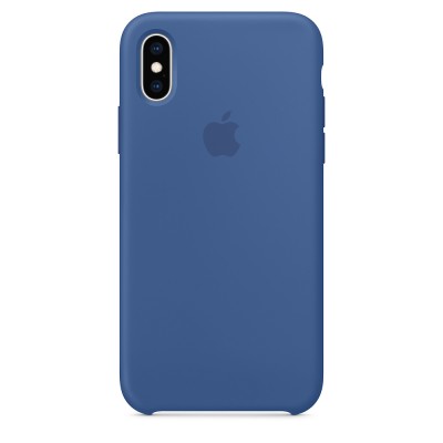 Чохол Apple iPhone XS Silicone Case - Delft Blue  Чохли для iPhone
