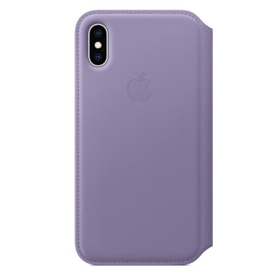 Чохол Apple iPhone XS Leather Folio - Lilac  Чохли для iPhone
   2 