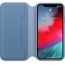 Чехол Apple iPhone XS Leather Folio - Cornflower  Чехлы для iPhone   1 